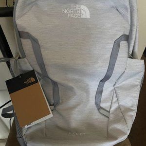 THE NORTH FACE VAULT WOMEN'S FEMME BACKPACK (BRAND NEW!!!) COLOR:GREY/SILVER